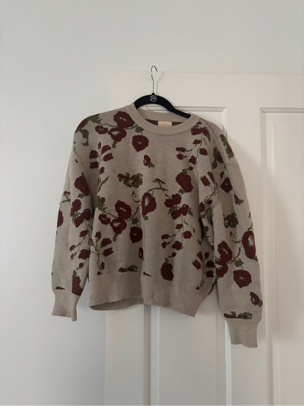 Babaa Merino Wool Floral Sweater
